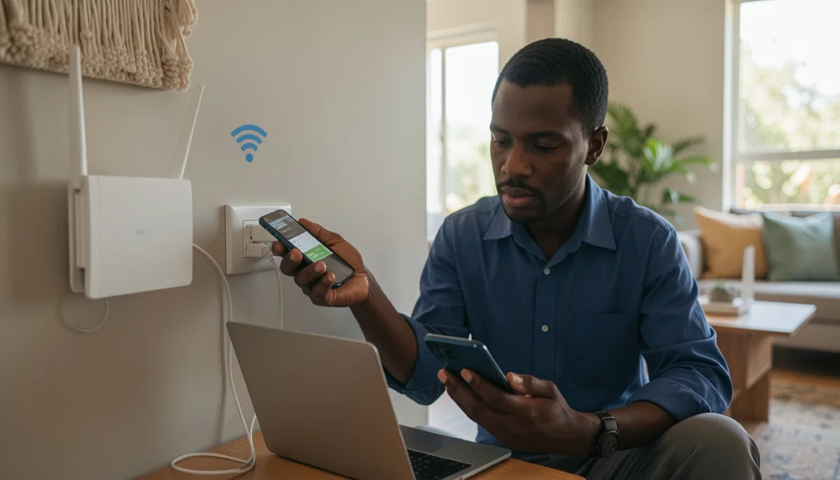 WiFi range extender installation in Centurion